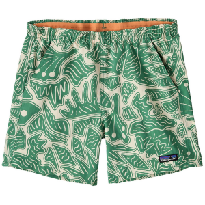 Women's Patagonia Baggies 5 Shorts 2025 in Green size Large | Nylon/Plastic