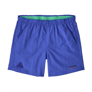 Women's Patagonia Baggies 5 Shorts 2025 in Blue size Small | Nylon/Plastic