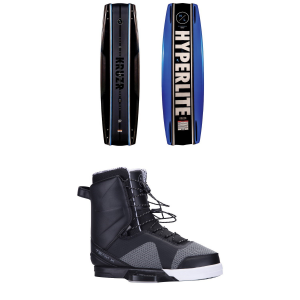Hyperlite Kruzr Wakeboard 2025 - 154 Package (154 cm) + 7/8 Mens size 154/7/8 | Aluminum