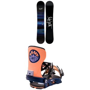 Women's Lib Tech No. 43 C2X Snowboard 2024 - 146 Package (146 cm) + L Womens in Orange size 146/L | Aluminum