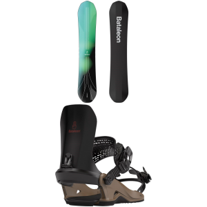 Bataleon ThunderStorm Snowboard 2024 - 156N Package (156N cm) + M/L Mens in Beige size 156N/M/L | Aluminum