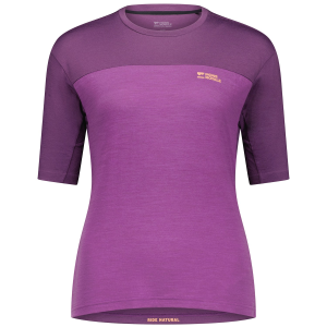 Women's Mons Royale Diversion Jersey 2025 in Purple size X-Small | Nylon/Wool/Polyester
