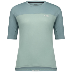 Women's Mons Royale Diversion Jersey 2025 in Green size X-Small | Nylon/Wool/Polyester