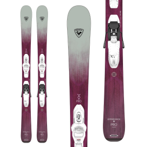 Kid's Rossignol Experience Pro W Skis + Kid X 4 GW BindingsKids' 2025 size 140
