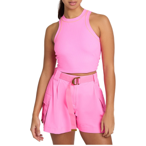 Women's Seniq Oasis Tank Top 2025 in Pink size X-Small | Nylon/Lycra