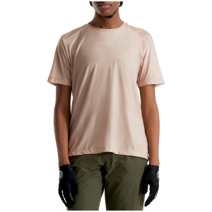 Women's Peppermint Cycling Co. Trail Short-Sleeve Jersey 2025 in Khaki size X-Large | Polyester