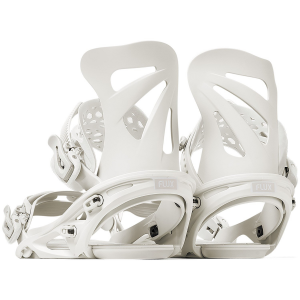 Flux TW Snowboard Bindings 2025 in White size Small | Nylon