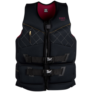 Women's Ronix Supernova Capella 3.0 CGA Wake Vest 2025 in Black size Small | Neoprene