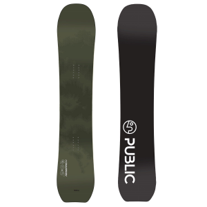 Public Snowboards Research Snowboard Blem 2025 size 160W