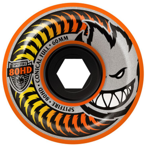 Spitfire 80HD Conical Full Fade Orange Skateboard Wheels 2026 size 55