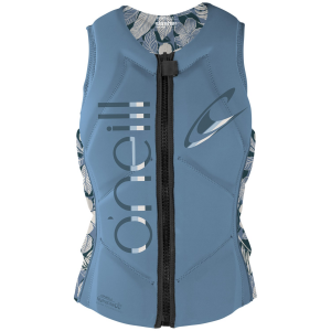 Women's O'Neill Slasher Comp Wakeboard Vest 2025 in Blue size 8
