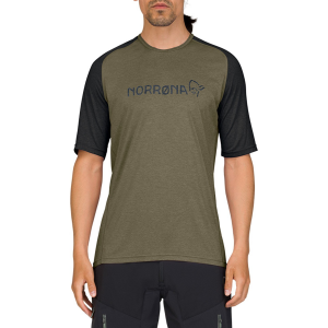 Norrona Fjora Equaliser Lightweight Short-Sleeve Jersey 2025 in Green size Small | Polyester