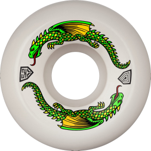 Powell Peralta Dragon Formula V5 93a Skateboard Wheels 2026 in White size 52