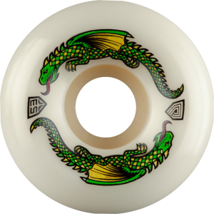 Powell Peralta Dragon Formula V6 93a Skateboard Wheels 2026 in White size 53
