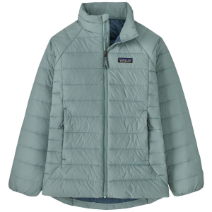 Kid's Patagonia Drop Tail Down Sweater 2025 in Blue size Medium | Polyester