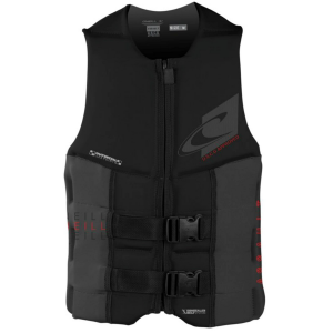 O'Neill Assault LS USCG Wakeboard Vest 2025 in Black size Large | Neoprene