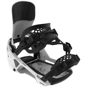 Bent Metal Lightning Supermatic Snowboard Bindings 2026 in White size X-Large