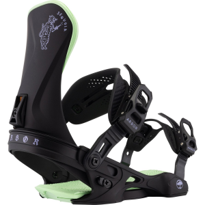 Women's Arbor Sequoia Snowboard Bindings 2026 in Black size Medium | Aluminum/Plastic