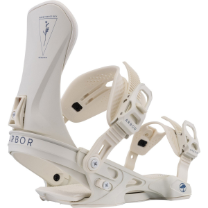 Women's Arbor Sequoia Snowboard Bindings 2026 in White size Small | Aluminum/Plastic