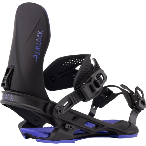Arbor HeMedium/Largeock Snowboard Bindings 2026 in Black | Nylon/Plastic