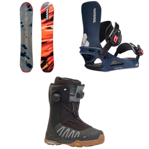 K2 Antidote Snowboard 2025 - 151 Package (151 cm) + M Mens in Black size 151/M | Nylon/Bamboo