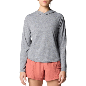 Women's Mountain Hardwear Sunblocker(TM) Hoodie Hoodie 2025 in Gray size Small | Polyester