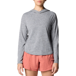 Women's Mountain Hardwear Sunblocker(TM) Hoodie Hoodie 2025 in Gray size Large | Polyester