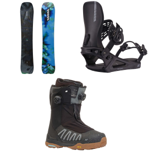 K2 Alchemist Snowboard 2025 - 160 Package (160 cm) + M Mens in Brown size 160/M | Nylon/Bamboo