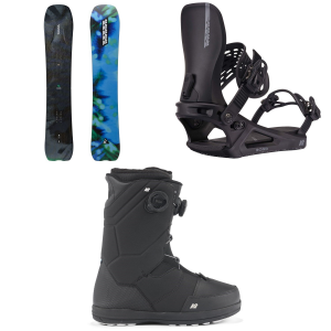 K2 Alchemist Snowboard 2025 - 160 Package (160 cm) + M Mens in Brown size 160/M | Nylon/Bamboo