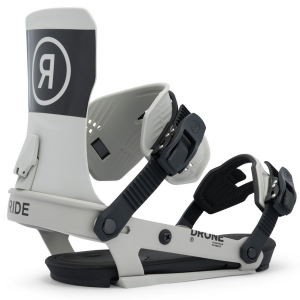 Ride Drone Snowboard Bindings 2026 in Gray size Large | Nylon/Aluminum