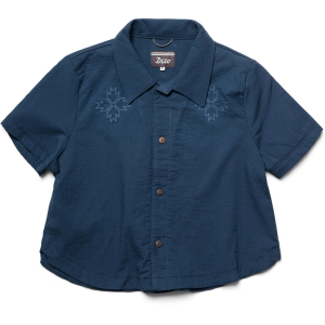 Women's Deso Mesa Camp Shirt 2025 in Blue size X-Small | Cotton