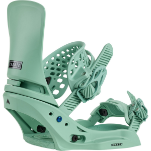 Women's Burton Lexa X EST Snowboard Bindings 2025 in Green size Medium | Nylon