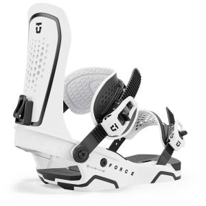 Union Force Snowboard Bindings 2025 in White size Medium | Plastic