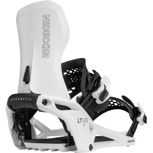 Nidecker LT Supermatic Snowboard Bindings 2026 in White size X-Large | Nylon