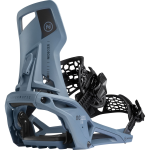 Nidecker OG Supermatic Snowboard Bindings 2026 in Blue size Medium | Nylon