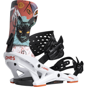Jones Meteorite Rallycat Snowboard Bindings 2026 in White size Large