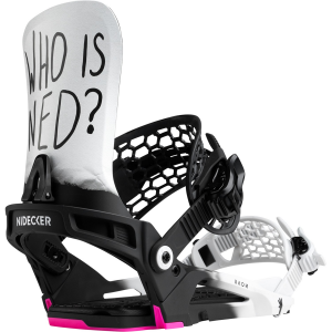 Nidecker Kaon Snowboard Bindings 2026 in White size Large | Nylon/Aluminum