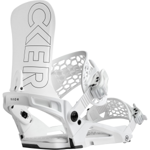 Nidecker Kaon Snowboard Bindings 2026 in White size Large | Nylon/Aluminum