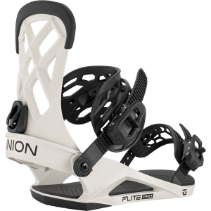 Union Flite Pro Snowboard Bindings 2026 in White size Medium