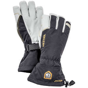 Hestra Army Leather Gore-Tex Gloves 2024 in Gray size 10 | Leather/Polyester