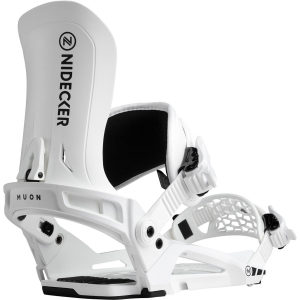 Nidecker Muon Snowboard Bindings 2026 in White size X-Large | Nylon