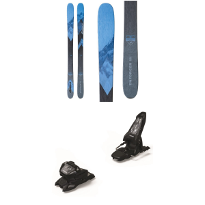 Nordica Enforcer 104 Free Skis 2023 - 179 Package (179 cm) + 100 Adult Alpine Bindings in Black size 179/100 | Plastic