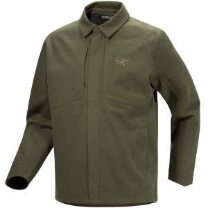 Arc'teryx Sawyer Wool Overshirt Men's 2025 in Green size Small | Nylon/Wool/Elastane