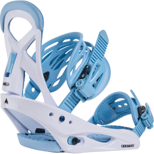 Kid's Burton Smalls Snowboard Bindings 2026 in Blue size Large | Aluminum
