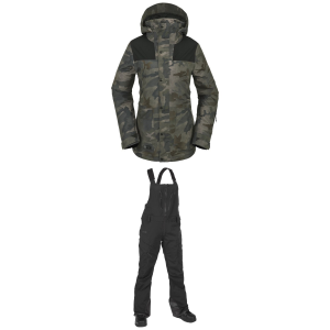 Women's Volcom Ell Insulated GORE-TEX Jacket 2024 - Small Package (S) + L Shell in Black size S/L