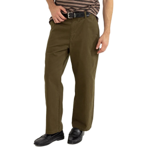 Rhythm Essential Twill Trousers Men's 2025 Pant in Green size 36" | Cotton