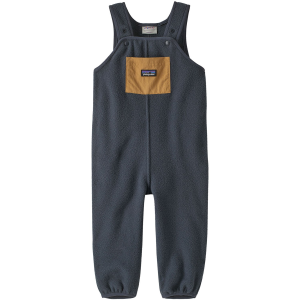 Kid's Patagonia Synchilla Overalls Infants' 2025 Pant in Blue size 6M-12M | Nylon/Polyester/Plastic