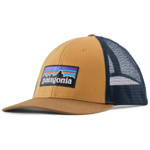 Patagonia P-6 Logo LoPro Trucker Hat 2025 in Gold | Cotton/Polyester