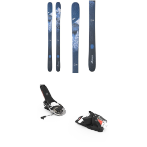 Women's Nordica Santa Ana 93 Skis 2023 - 172 Package (172 cm) + 95 Adult Alpine Bindings size 172/95 | Plastic