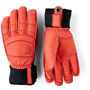 Hestra Fall Line 5-Finger Gloves 2026 in Red | Leather/Polyester/Neoprene